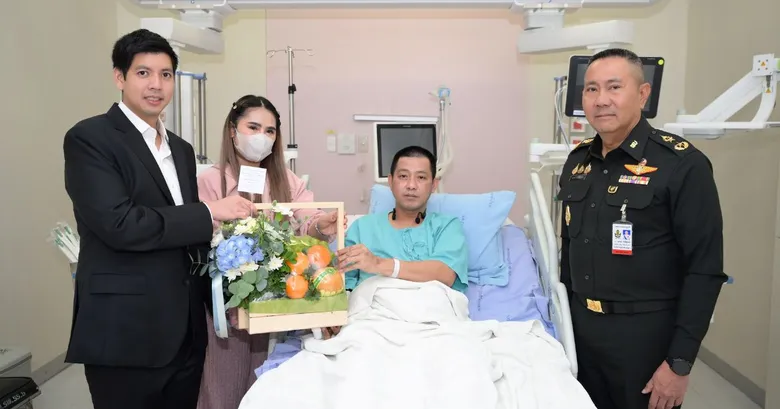 GULF สานต่อภารกิจกองทุน 100 ล้านบาท ยืนหยัดเคียงข้างผู้เสียสละเพื่อชาติ เยี่ยมให้กำลังใจพร้อมมอบเงิน 2 ล้านบาท ช่วยเหลือทหารบาดเจ็บจากการปกป้องอธิปไตย