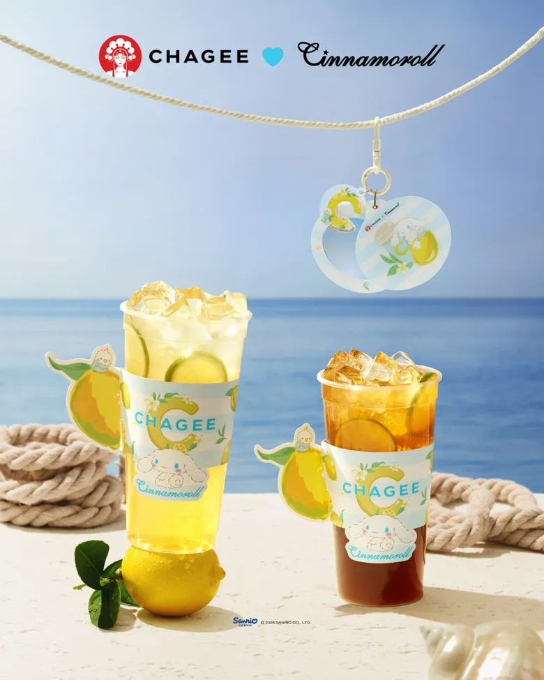 CHAGEE and Cinnamoroll Invite Tea Lovers to Sip Lemon Tea, Refresh Their Day and Discover the World of Cinnamoroll Lemon Sky