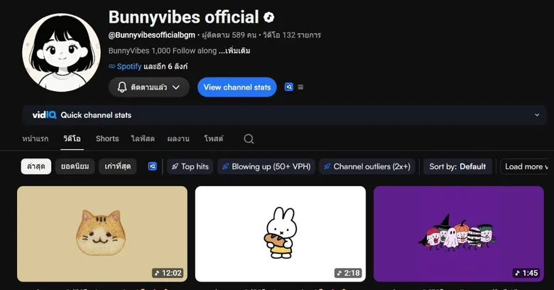 Bunnyvibes Official เปิดช่องเพลงบรรเลง ให้คนไทยใช้ได้ฟรี