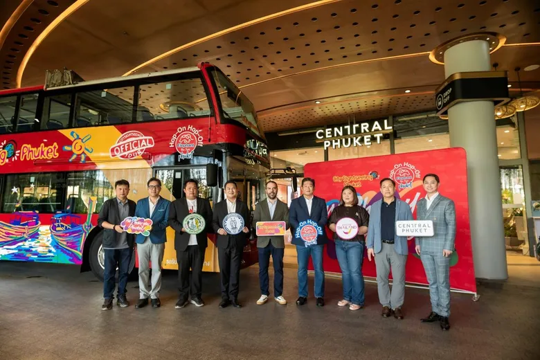 ภูเก็ตมาแรงบนแผนที่ท่องเที่ยวโลก! "City Sightseeing Phuket" เปิดรถบัสสองชั้น 20 ต.ค. นี้