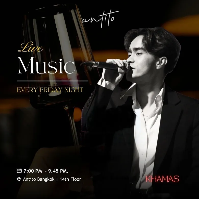 FRIDAY NIGHTS COME ALIVE AT ANTITO WITH LIVE MUSIC