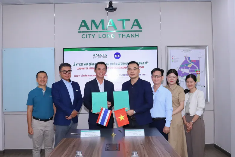 Amata City Long Thanh Attracts Vietnamese Enterprise ITS to Establish an Advanced Industrial Technology Manufacturing Base in Vietnam