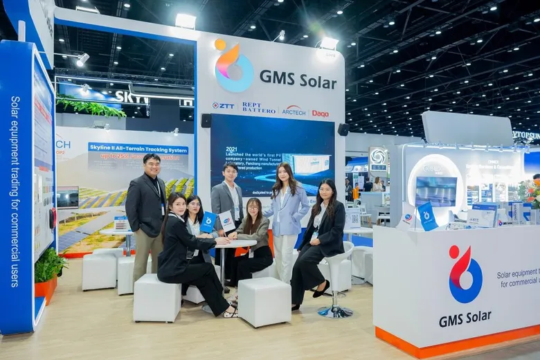 GMS Solar ยกทัพ 4 พันธมิตรยักษ์ใหญ่พลังงานสะอาดระดับโลก "Arctech - REPT - ZTT - Daqo"