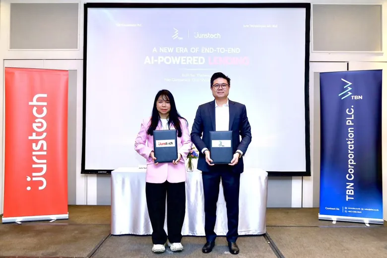 TBN ผนึก JurisTech นำ AI พลิกโฉมระบบสินเชื่อดิจิทัล ครอบคลุมการยื่นกู้ถึงการติดตามหนี้ครบวงจร