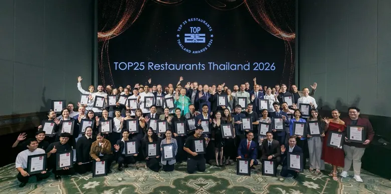 TOP25 Restaurants Thailand Awards 2026 Celebrate Thailand's Culinary Excellence and Reinforce Thailand's Position as a Leading Global Gastronomy Destination