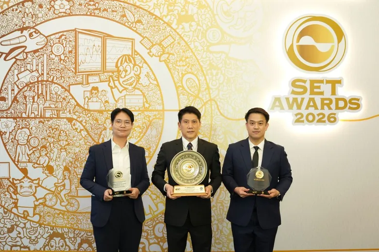 'จตุภัทร์' นำ TOA ท็อปฟอร์ม! คว้า 2 รางวัลใหญ่ 'Best Company และ Outstanding CEO' จากเวที SET Awards 2026