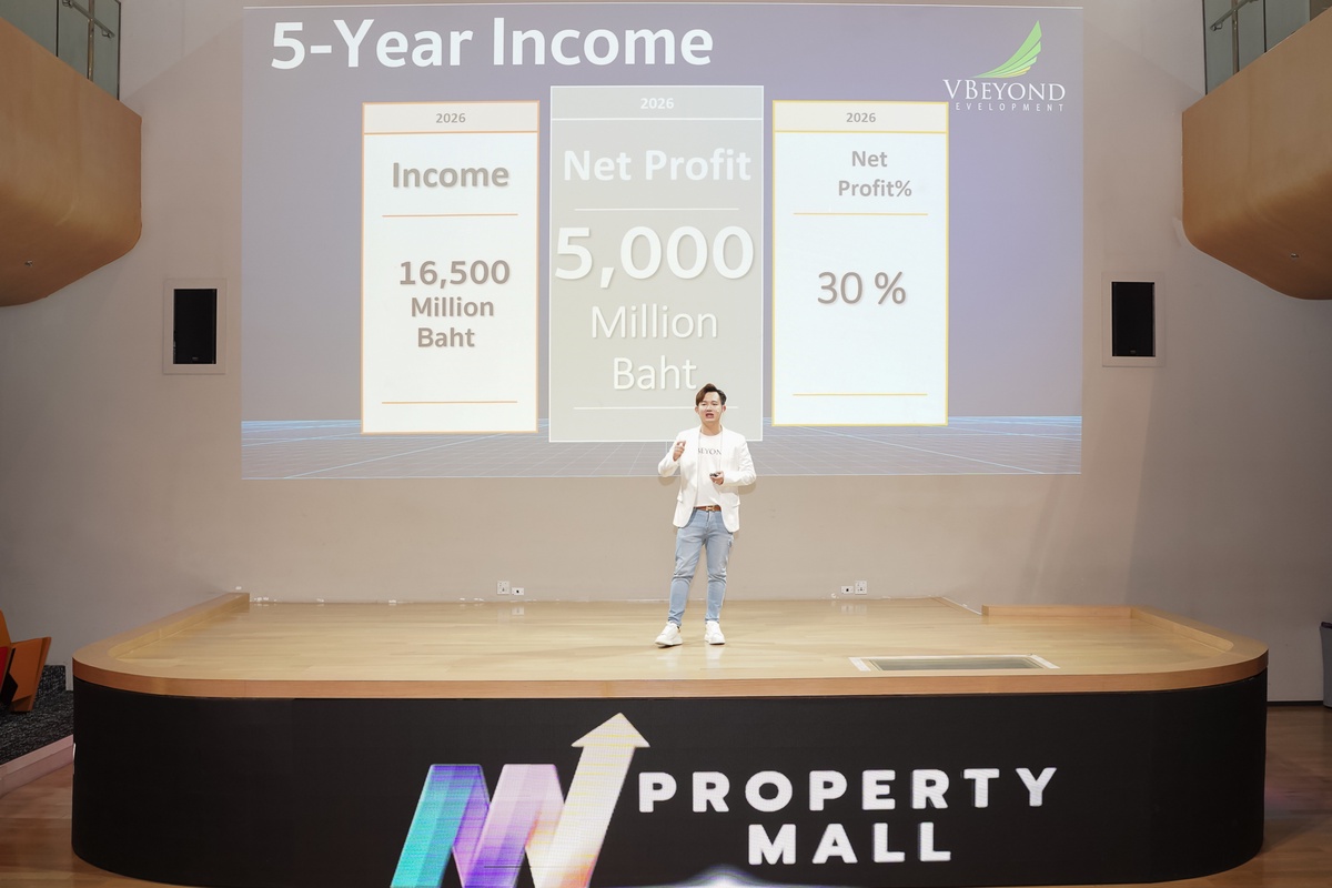 วีบียอนด์ ทรานส์ฟอร์มธุรกิจสู่ Property Tech อย่างเต็มรูปแบบ จัดงาน 5 Years And Future Success With Vbeyond พร้อมเตรียมเปิดตัวแพลตฟอร์ม AI อัจฉริยะ Property mall เร็วๆ นี้