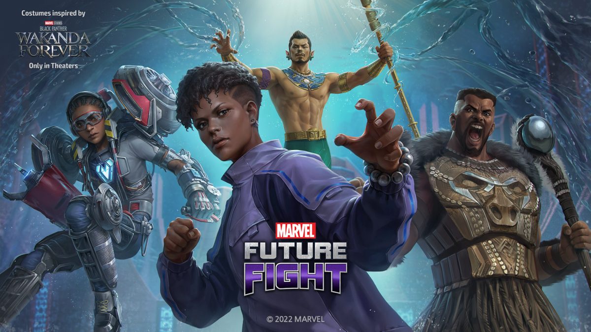 ร่วมปกป้องวากันดาในอัปเดตเกม Marvel Future Fight ใหม่ล่าสุด ต้อนรับภาพยนตร์ใหม่ฟอร์มยักษ์ 'แบล็คแพนเทอร์ : วากันดา