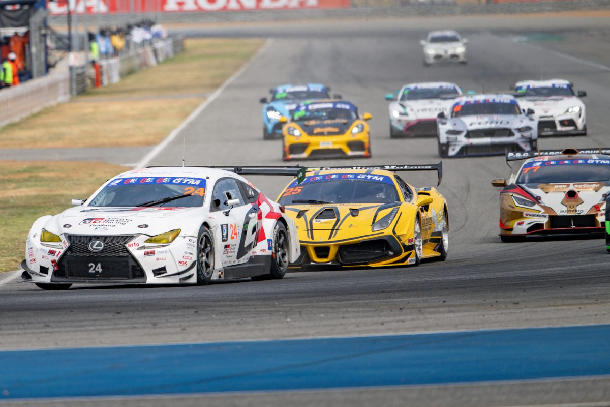 TOYOTA GAZOO Racing Thailand แรงจัด กวาดแชมป์ Thailand Super Series R.1-2 ที่บุรีรัมย์