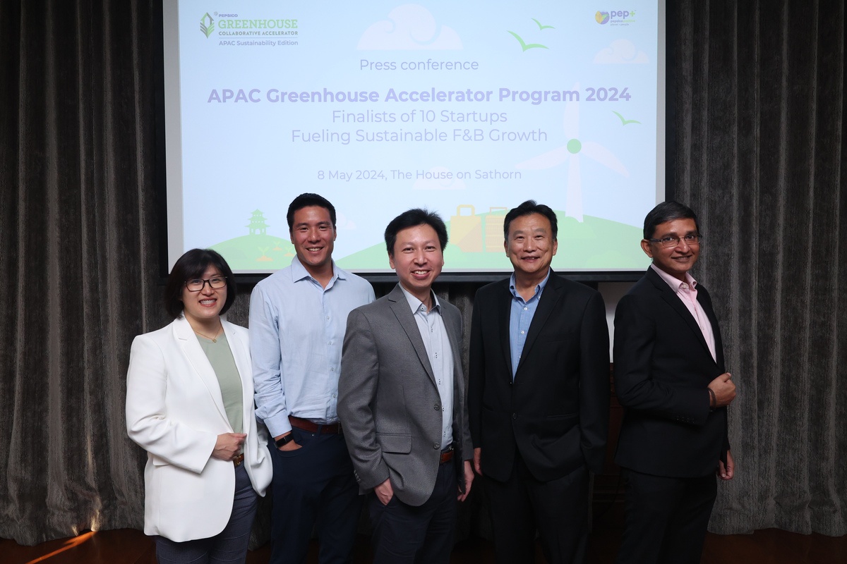 เป๊ปซี่โคประกาศสตาร์ตอัปที่เข้ารอบสุดท้าย 10 ราย ภายใต้โครงการ Greenhouse Accelerator ครั้งที่สอง ประจำภูมิภาคเอเชียแปซิฟิก เพื่อขับเคลื่อนนวัตกรรมด้านอาหารและเครื่องดื่มที่ยั่งยืน