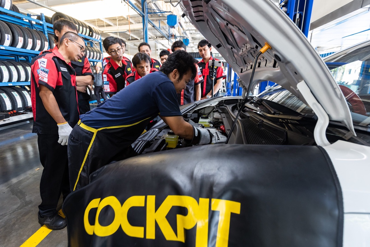 COCKPIT Promptly Provides Tire Service and Maintenance for EV Cars, Reaching 16 Key Branches with Delivering Exquisite Impression and Supporting the Growth of EV Market