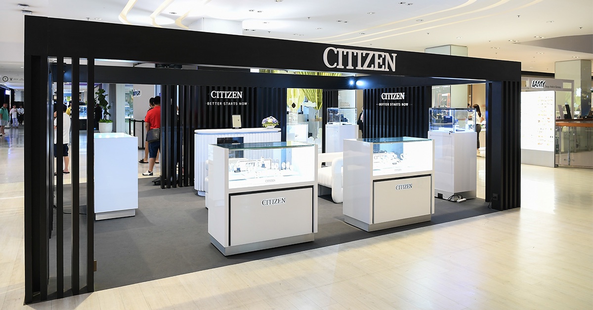 CITIZEN Opens Pop-up Store at CentralWorld Showcasing a New Series of Watches in Various Styles for 2024 - Must-Haves