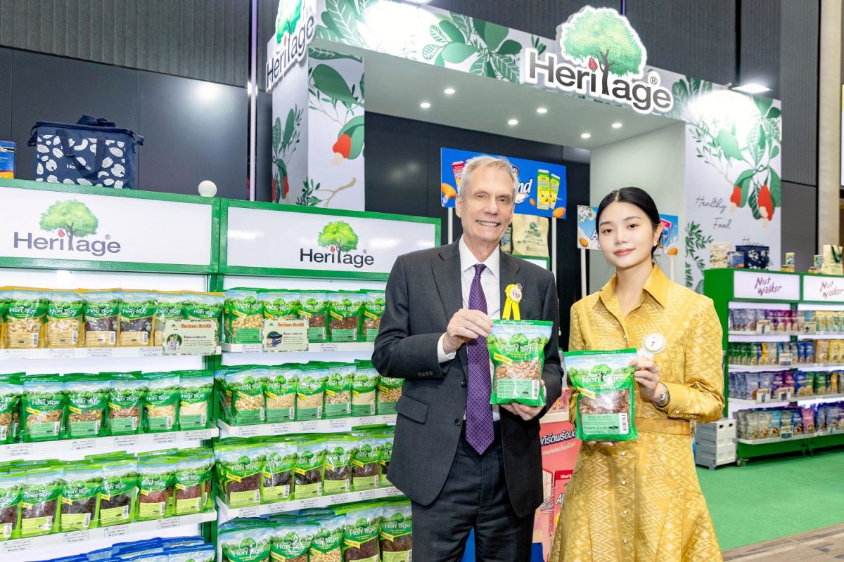 เครือเฮอริเทจ ชูแนวคิด Healthy Food, Happy Life เข้าร่วมงานออกร้านคณะภริยาทูต ครั้งที่ 57