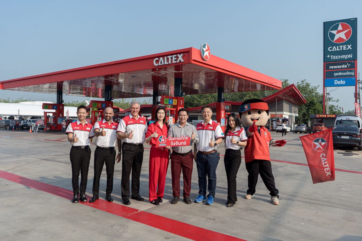 Caltex Celebrates First Anniversary of 9 Infinity Power Caltex Station in Wang Chan, Rayong Reaffirming mission to expanding Caltex station network and enhancing customer