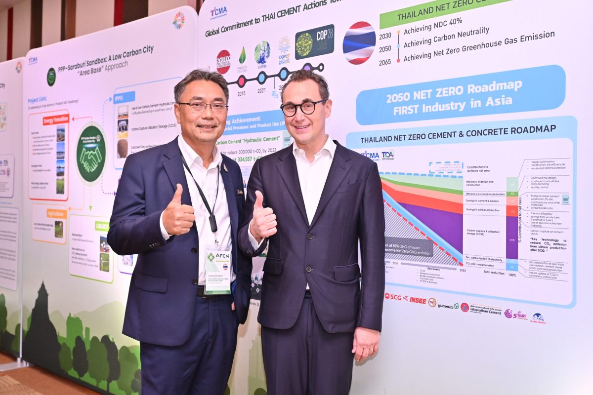 นับถอยหลังเจ้าภาพประชุมสุดยอดผู้นำอุตสาหกรรมปูนซีเมนต์ GCCA 2024 พร้อมรับผู้ผลิตซีเมนต์และคอนกรีตทั่วโลกยกทัพเข้าไทย ผนึกกำลังขับเคลื่อนสู่ Net Zero