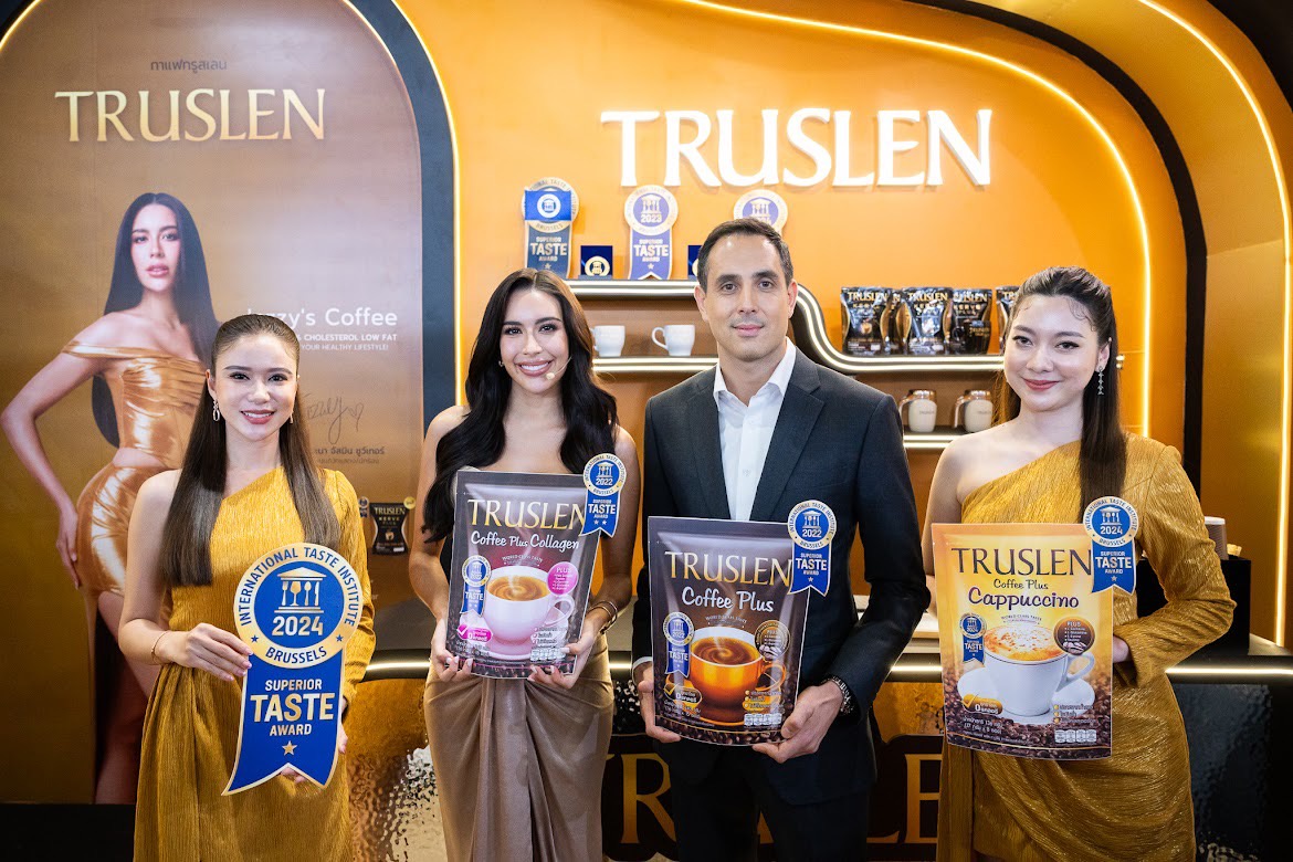 กาแฟทรูสเลน (TRUSLEN COFFEE) บุกตลาดกาแฟทางเลือกเพื่อสุขภาพ (FUNCTIONAL COFFEE) คว้า แจ๊สซี่ กิระนา ดีกรีนางงาม หุ่นสวยสุขภาพดี ขึ้นแท่นพรีเซ็นเตอร์