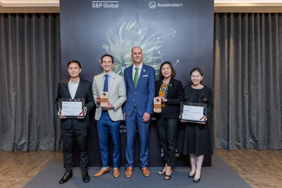 BTS Group - Awarded the Top 1% in SP Global Corporate Sustainability Assessment at the SP Sustainability Yearbook 2024 Distinction Ceremony