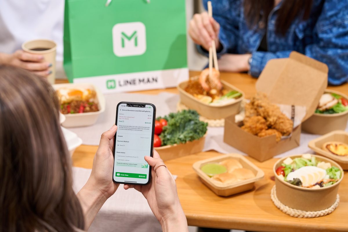 LINE MAN Launches Eco-Friendly No Condiments Feature in Food Delivery