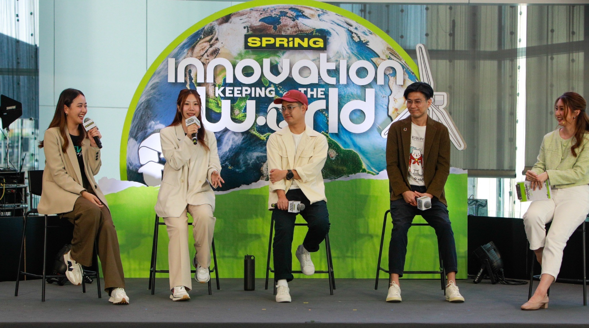 EV Girls ร่วมแชร์มุมมองคนรุ่นใหม่ใส่ใจสิ่งแวดล้อม ในงาน Innovation Keeping the World 2024