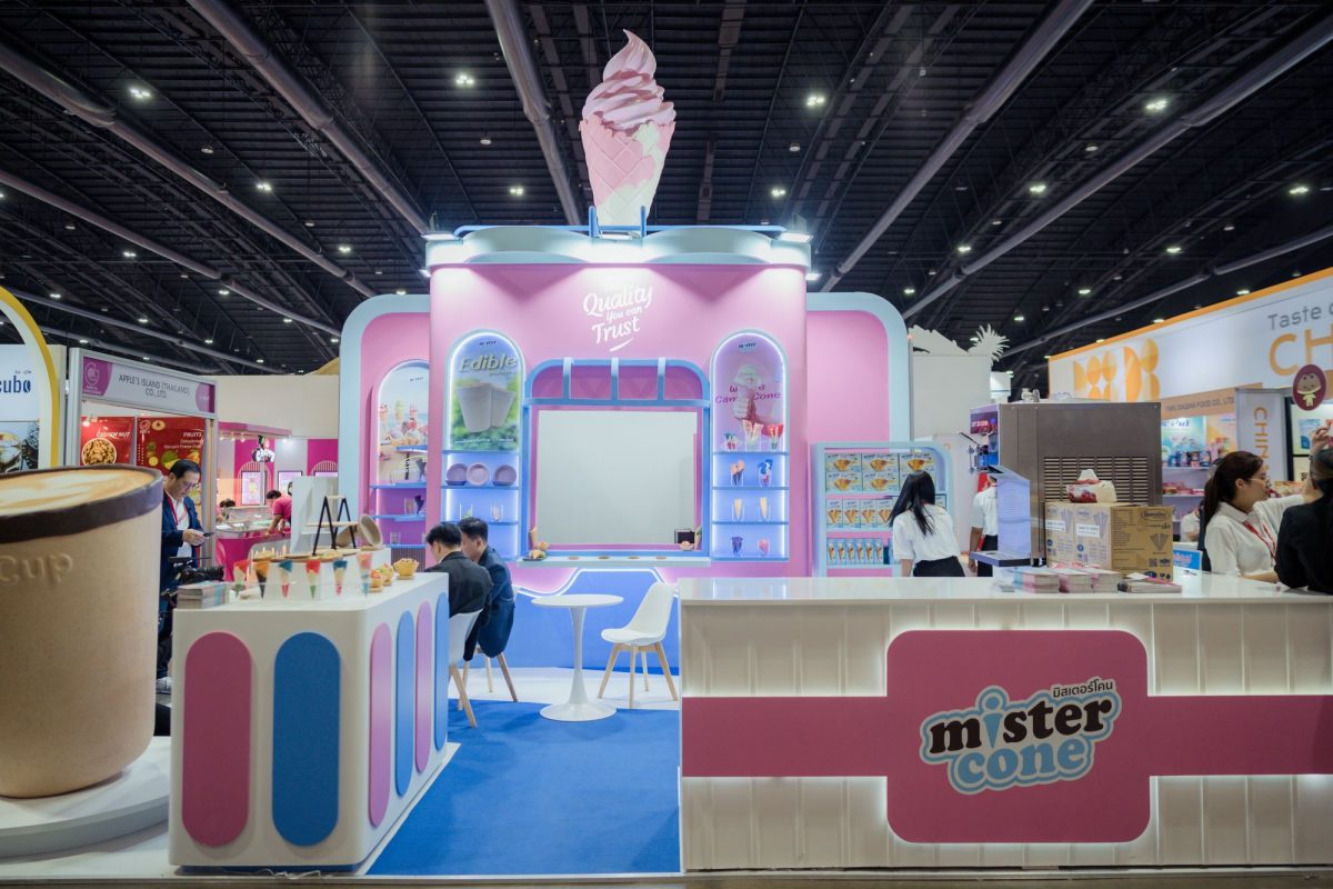 Mister Cone Unveils Innovative Waffle Candy Cone and Eco-Friendly Edible Cup at Thaifex Anuga Asia 2024