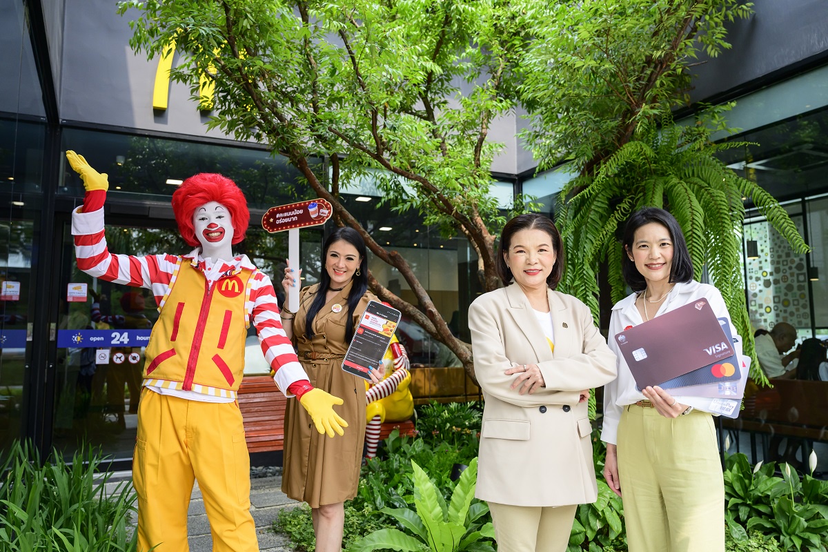 KTC Celebrated McDonald's First Green Concept Store in Thailand with Exclusive Less Points, More Pleasant Campaign