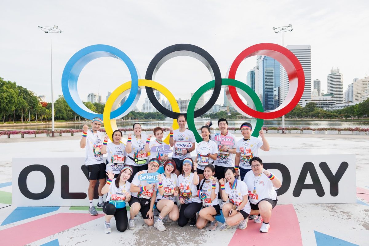 โซเด็กซ์โซ่ ร่วมงานวิ่ง Olympic Day Walk-Run 2024 เฉลิมฉลอง Pride Month ตอกย้ำความหลากหลายผ่านกีฬาโอลิมปิก ณ