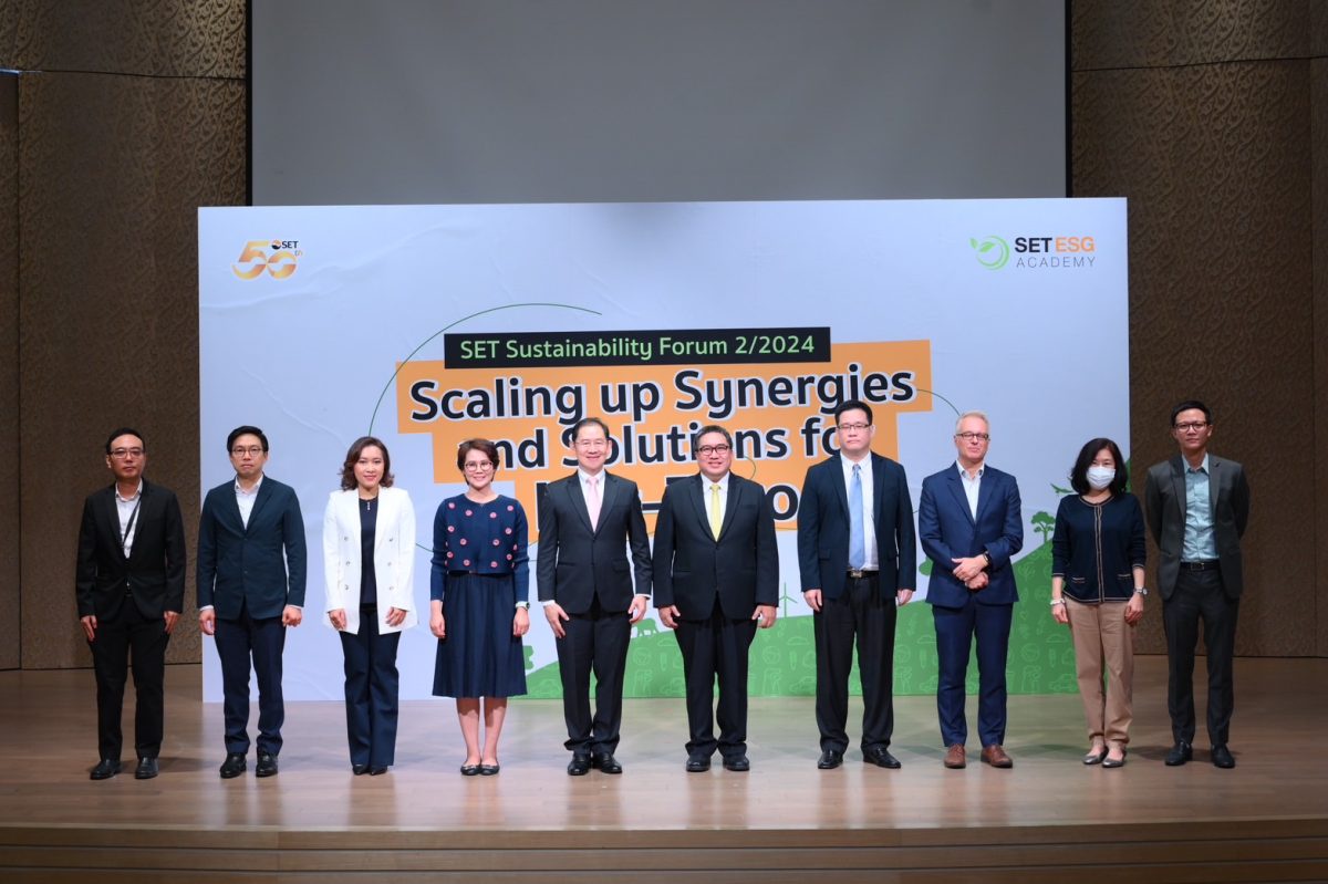 SET Sustainability Forum 2/2024 propels Thai business sector towards science-based pathway to Net-Zero