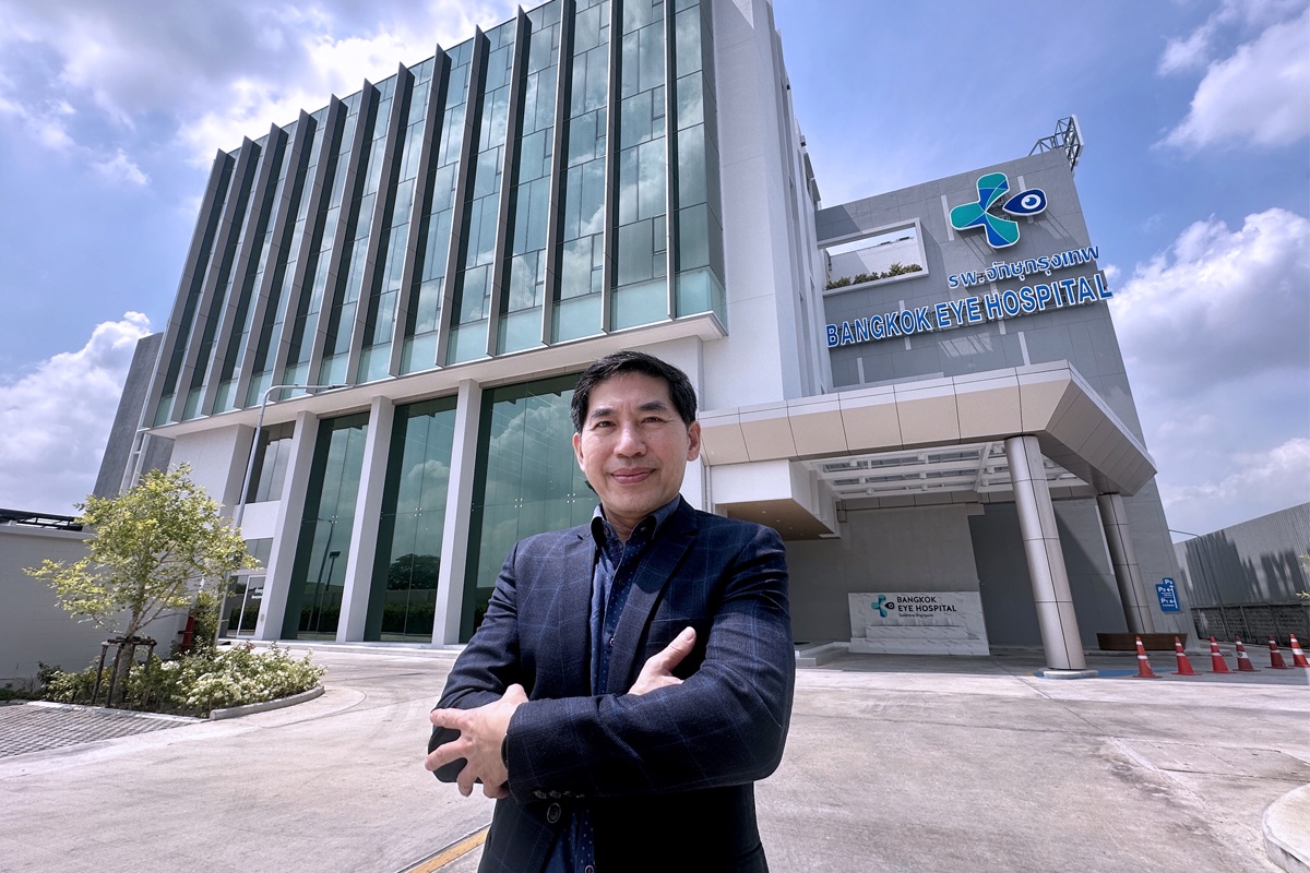 รศ.นพ.อนันต์ เปิดตัวโรงพยาบาลเฉพาะทางดวงตา จักษุกรุงเทพ ชูคอนเซ็ปต์ SMART EYE HOSPITAL เจาะกลุ่มคนรุ่นใหม่