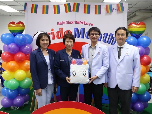 กลุ่มโรงพยาบาลแพทย์รังสิต จัดกิจกรรม PRIDE MONTH Safe Sex Safe love