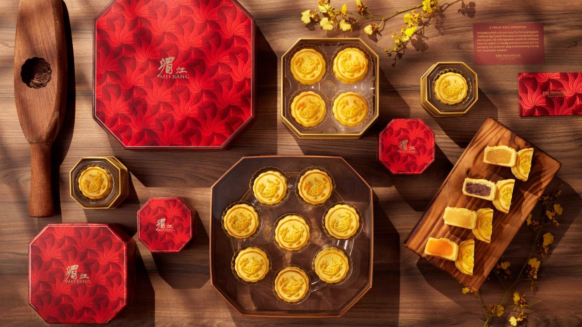 The Peninsula Bangkok Unveils the Return of Timeless Egg Custard Mooncakes and Introduces Exciting New Flavours for Mid-Autumn Festival Celebration