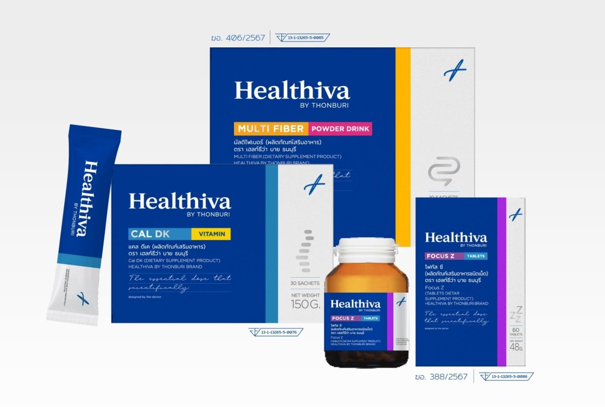 เทรนด์รักสุขภาพมาแรง THG ปั้นแบรนด์ Healthiva ผลิตภัณฑ์เสริมอาหารและวิตามิน เจาะกลุ่มคนใส่ใจตัวเอง