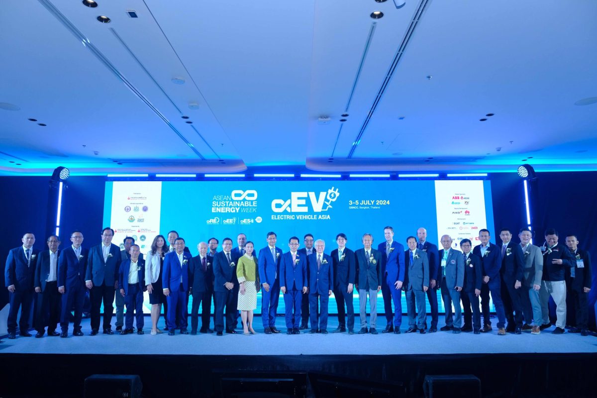 The Ministry of Energy, in collaboration with Informa and energy network partners, launched the ASEAN Sustainable Energy Week Electric Vehicle Asia