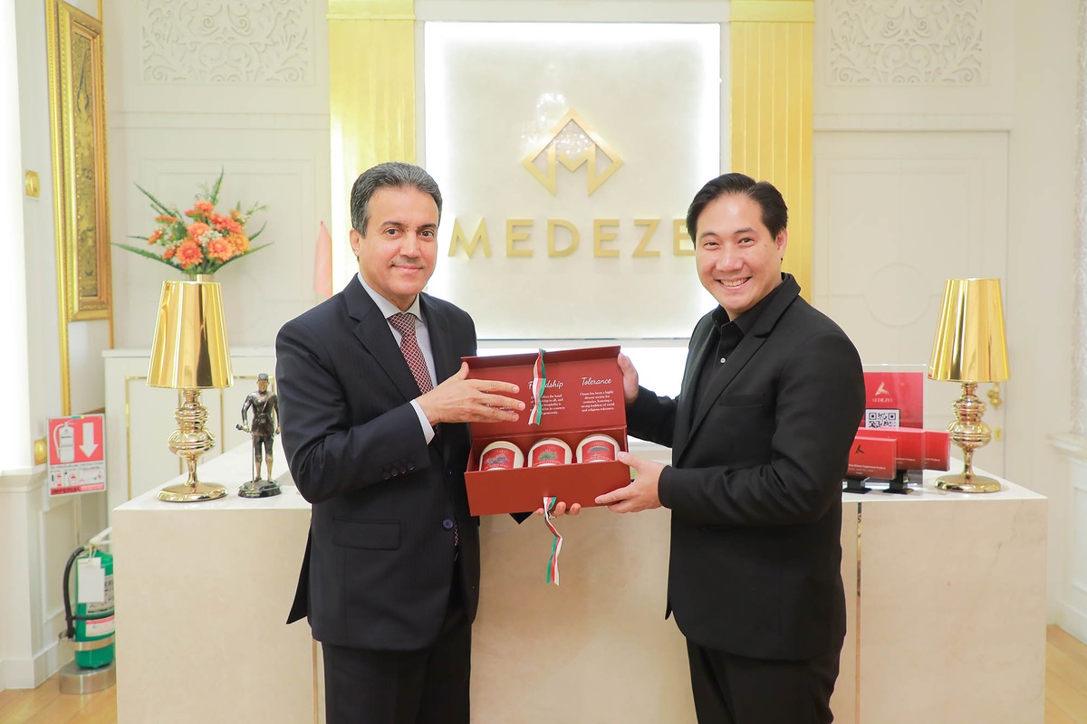 MEDEZE เปิดบ้านต้อนรับเอกอัครราชทูตโอมานประจำราชอาณาจักรไทย