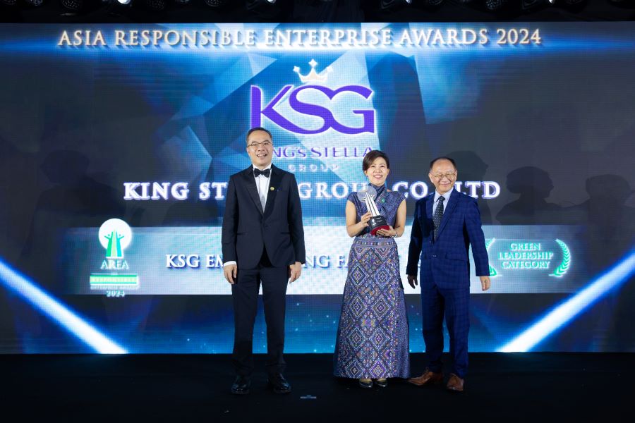 คิงสเตลล่า กรุ๊ป (KSG) คว้ารางวัลระดับเอเชีย ในพิธีมอบรางวัล Asia Responsible Enterprise Awards 2024