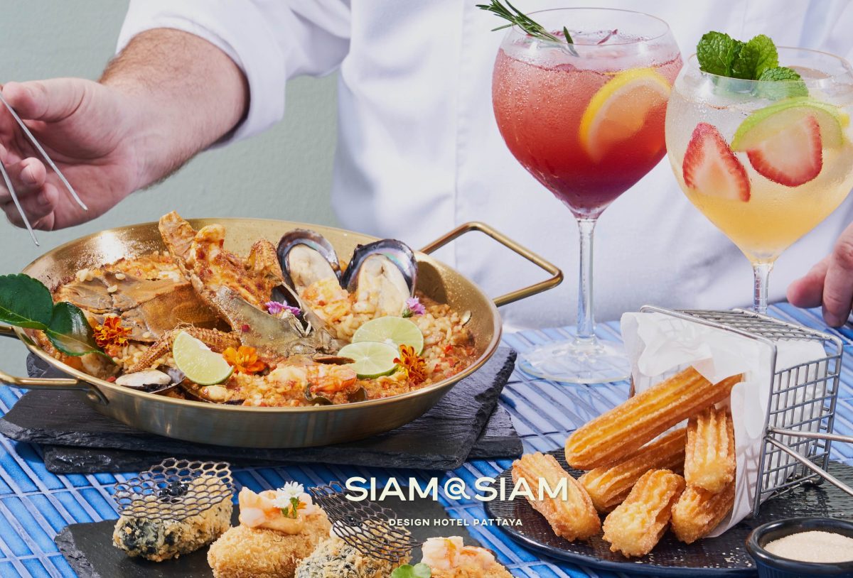 Celebrate 'A Taste of Spain' at Skybar Summer Club, Siam@Siam Design Hotel Pattaya