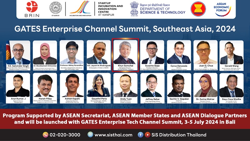 งาน GATES Enterprise Tech Channel Summit, Southeast Asia ณ บาหลี ประเทศอินโดนีเซีย