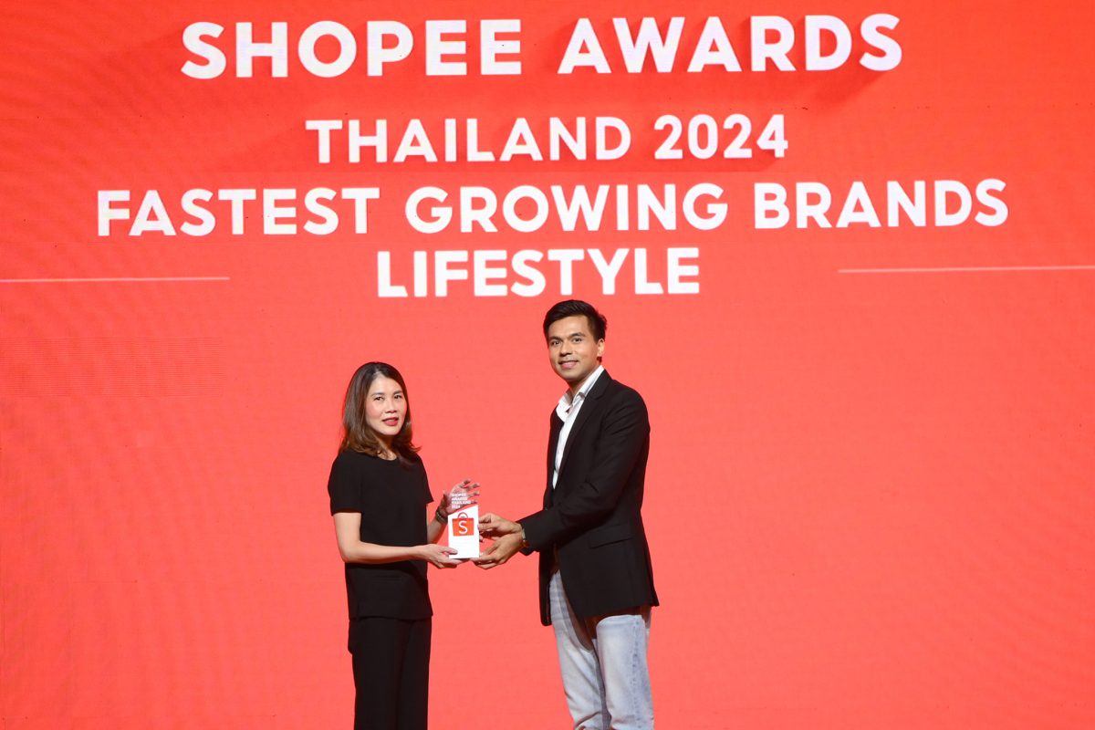โฮมโปร ตอกย้ำผู้นำค้าปลีกฯ เรื่องบ้าน คว้ารางวัล แบรนด์ผู้ขายที่มียอดขายเติบโตเร็วสุด อันดับ 1 ภายในงาน 'Shopee Awards Thailand