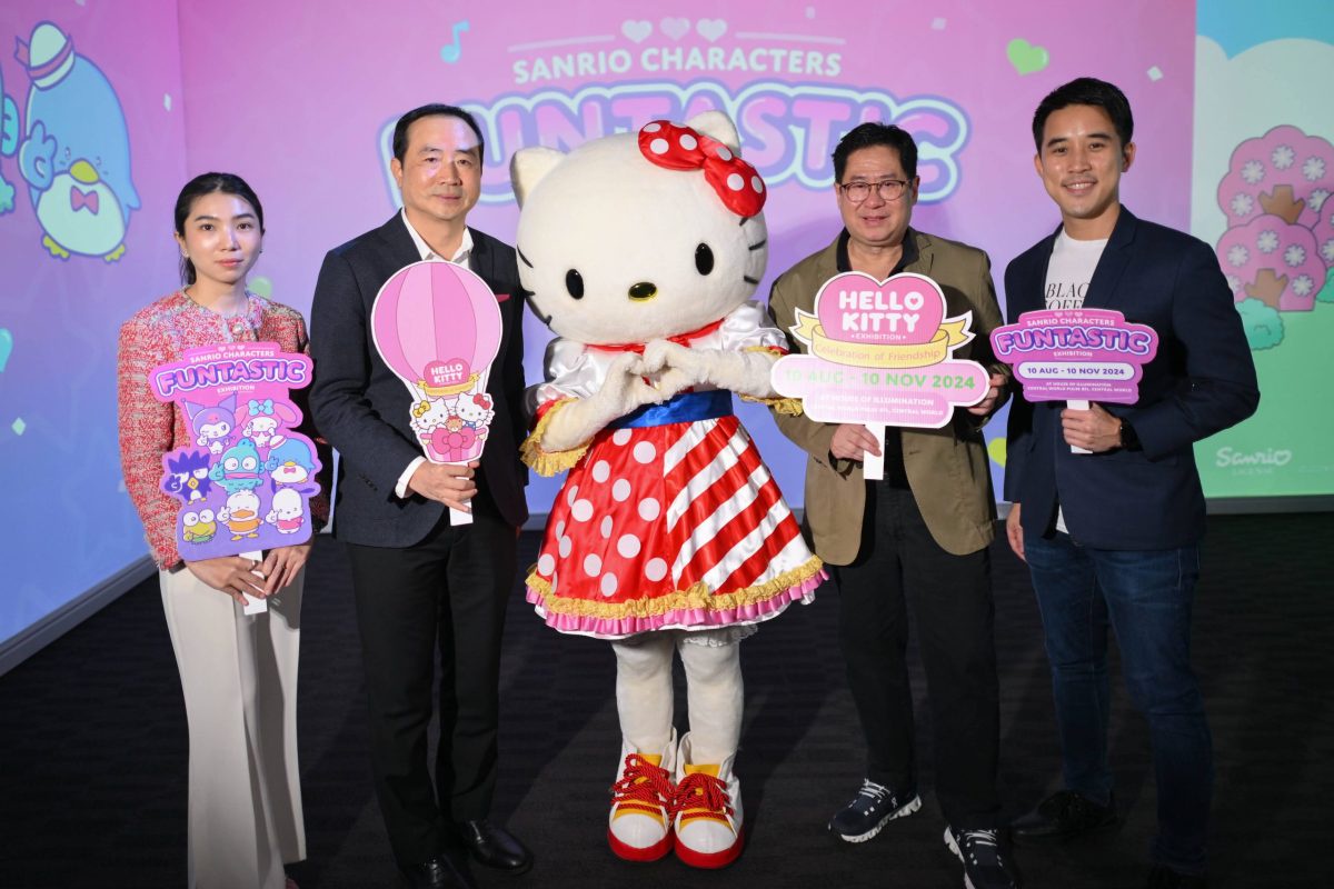 MOSHI ร่วมกับพันธมิตร ฉลองครบรอบ 50 ปี ตัวการ์ตูน Hello Kitty จัดนิทรรศการรูปแบบ Immersive Exhibition ครั้งแรกในไทย