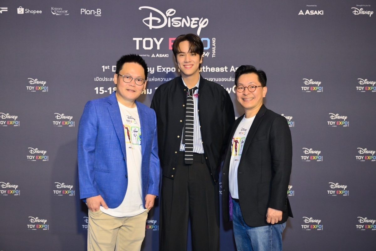 ดิสนีย์ชวน นนน กรภัทร์ อวดของรักของสะสม ในงานแถลงข่าว Disney Toy Expo Thailand 2024 ครั้งแรกใน Southeast Asia