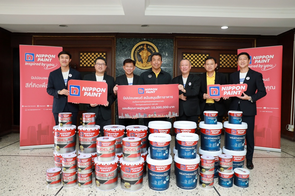 Nippon Paint Continues BMA's policy to Enhance the Livability of Bangkok