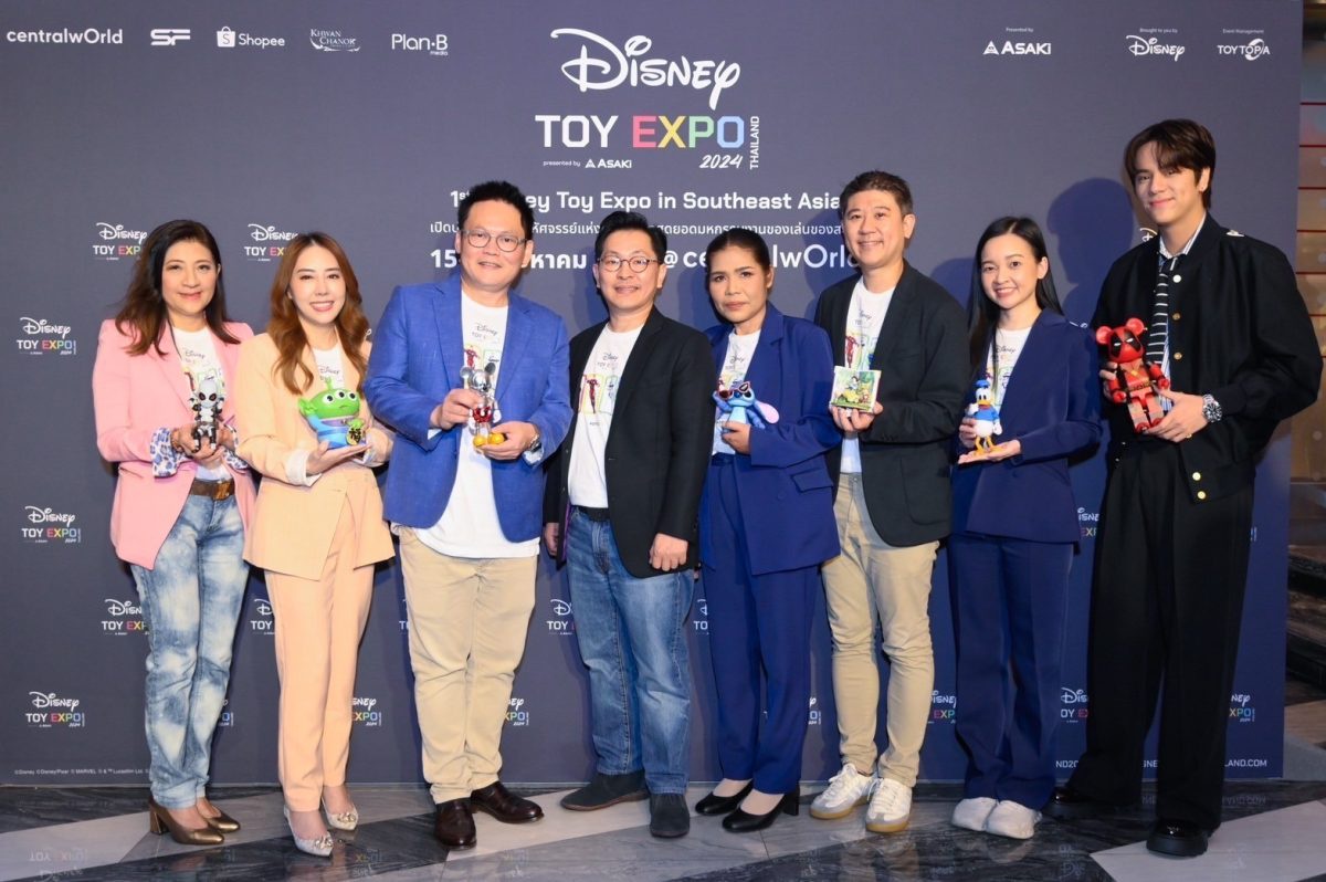 ดิสนีย์สร้างปรากฎการณ์ครั้งสำคัญครั้งแรกในหน้าประวัติศาสตร์ Southeast Asia ปักหมุดในไทย ยกทัพของเล่นของสะสมแบบจัดเต็มทุกคาแรกเตอร์ ในงาน Disney Toy Expo Thailand