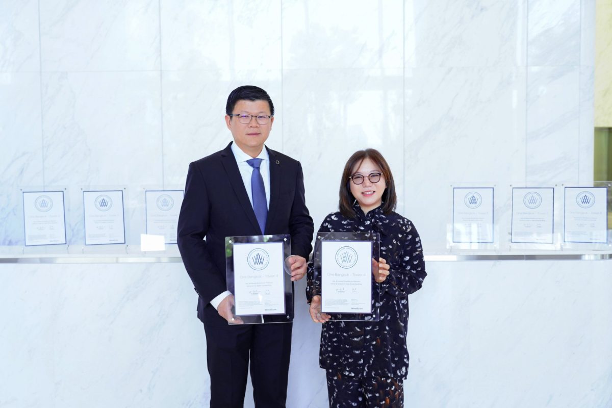 One Bangkok becomes the first project in Thailand to achieve double Platinum certifications for WiredScore and SmartScore