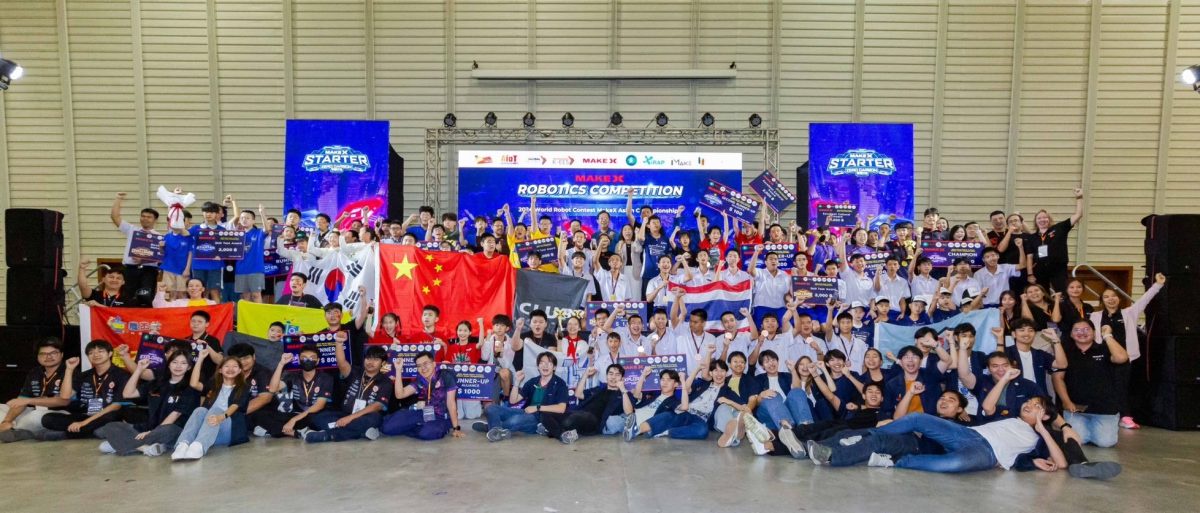 การแข่งขันหุ่นยนต์ระดับโลกจากสุดยอดเยาวชน 8 ประเทศ 2024 World Robot Contest MakeX Asian Championships