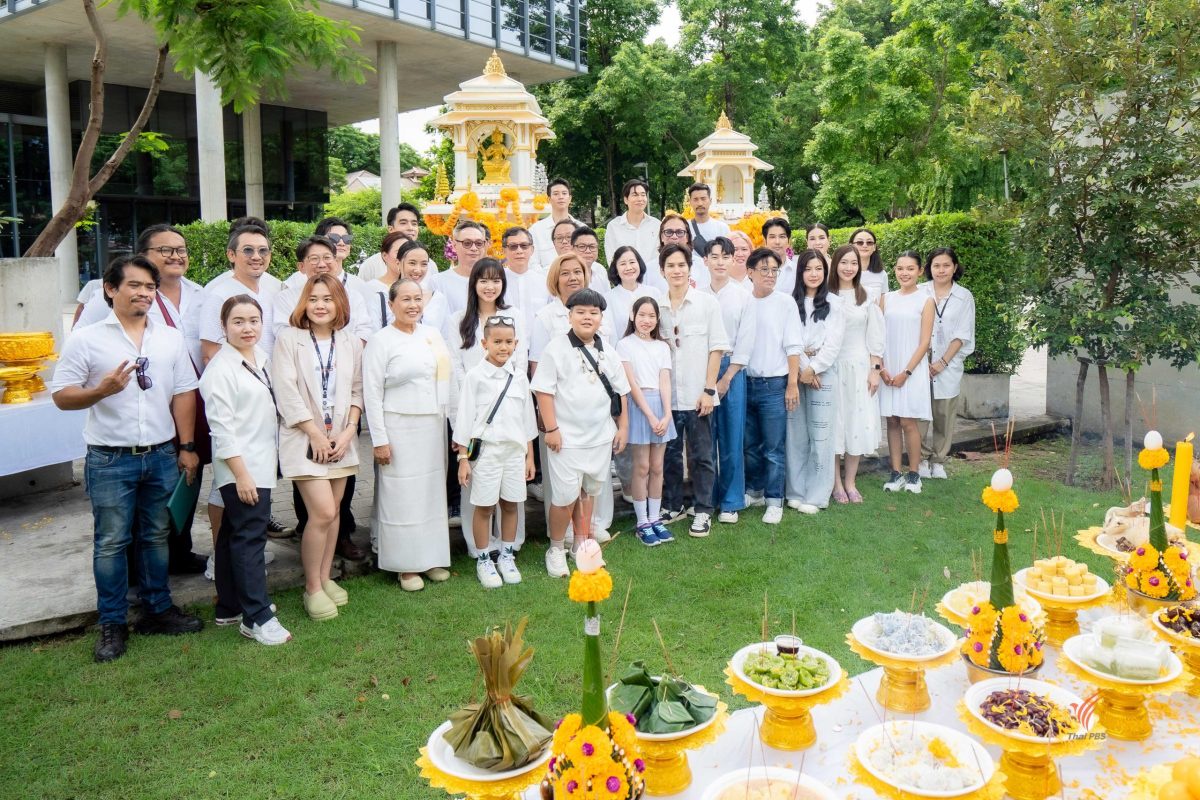 ไทยพีบีเอส ถือฤกษ์ดี จัดพิธีบวงสรวงละคร 2 เรื่องใหม่ อาชญาโกง และ สังข์ทอง ไม้พลอง ทองใบ กับการตายของคุณพระ พร้อมกองทัพนักแสดงคับคั่ง เสริมความปังก่อนลงจอ