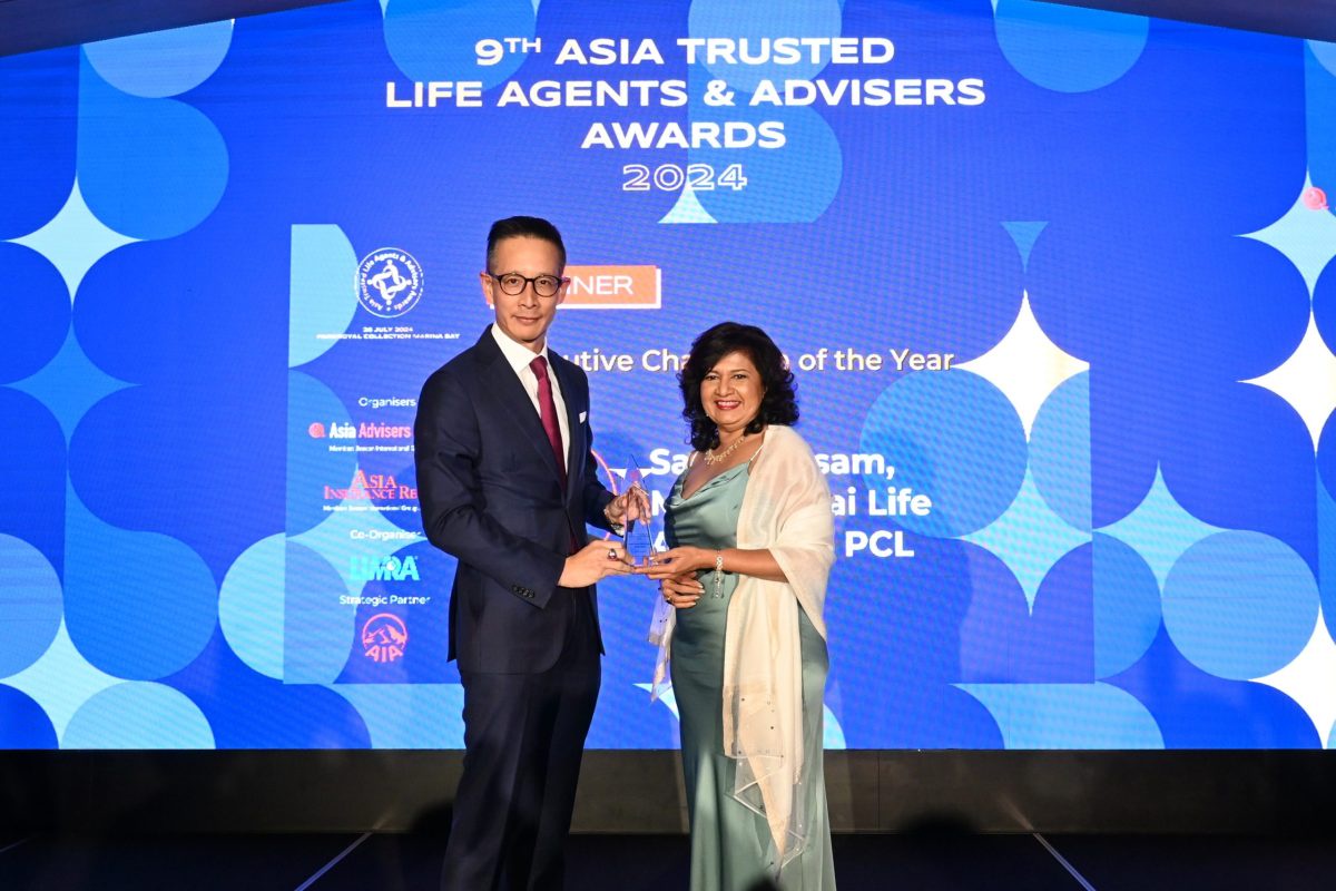 สาระ ล่ำซำ รับรางวัล Executive Champion of the Year จาก Asia Trusted Life Agents Advisers Awards 2024 ตอกย้ำภาพผู้นำธุรกิจประกันชีวิตที่แข็งแกร่งและโดดเด่นในระดับภูมิภาคเอเชีย