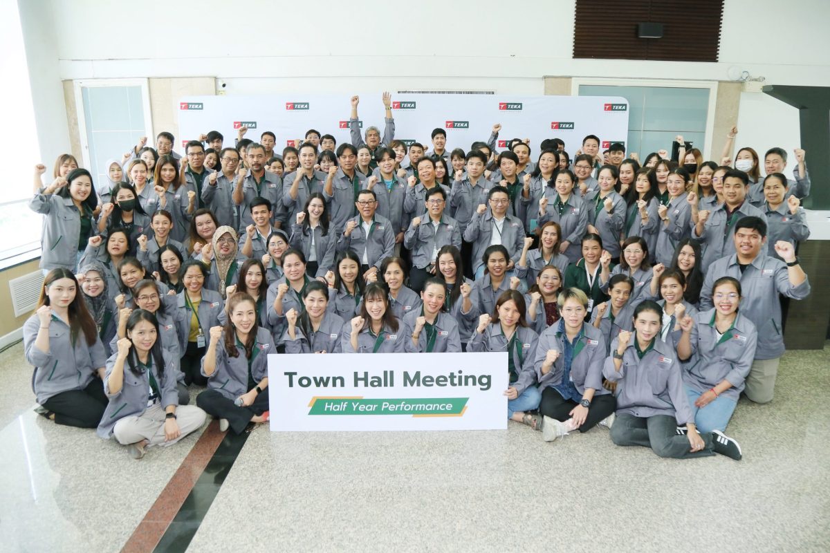 TEKA จัดการประชุม Town Hall Meeting 2024 มุ่งพัฒนาบุคลากรขับเคลื่อนอุตสาหกรรมก่อสร้าง สู่ความยั่งยืน