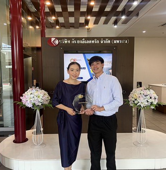 PIMO-ไพโม่ รับรางวัล Vendor ConferenceVendor Award ดีเด่นจาก กันยงอีเลคทริก