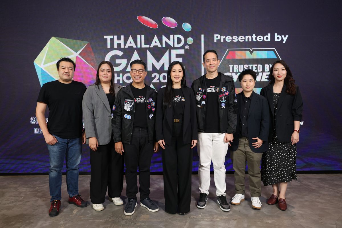 แถลงข่าว Thailand Game Show 2024 Presented by SYNNEX มหกรรมงานเกมสุดยิ่งใหญ่ระดับตำนาน