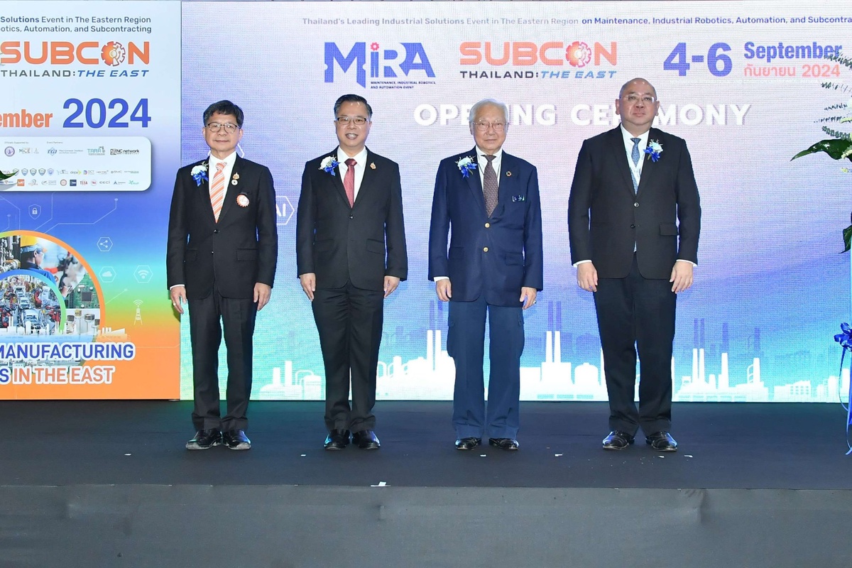 บีโอไอ ผนึกกำลัง สมาคมไทยซับคอน - อินฟอร์มา จัดงาน Mira and Subcon Thailand: The East 2024