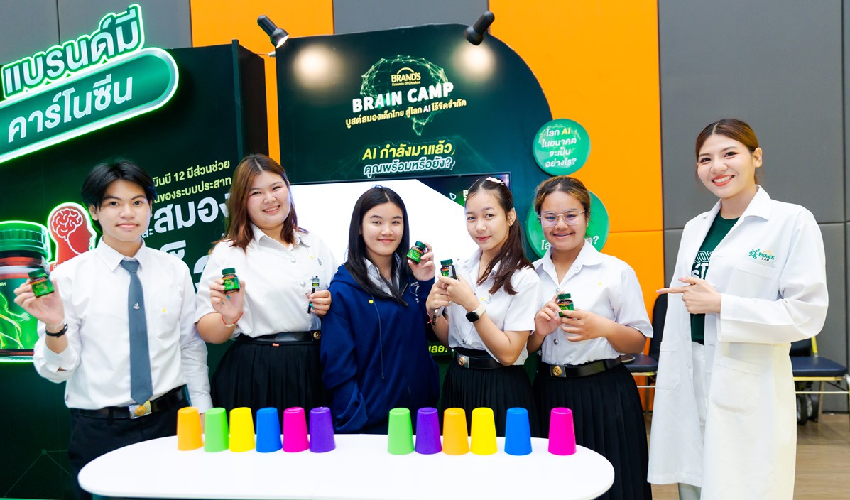 BRAND'S Essence of Chicken Joins Hands with Depa to Successfully Complete AI Talk Session, Leading Frontline and Behind-the-Scenes Teams to Open Up the AI World, Building Inspiration to Thai Youth in 8 Provinces Across Thailand